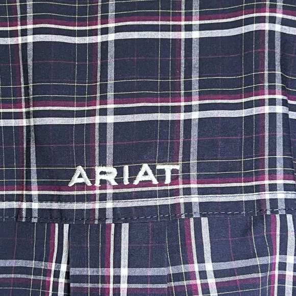 Ariat Pro Series Mylo Classic LS Button Down Shirt Men's size XL Western Work - Picture 5 of 12